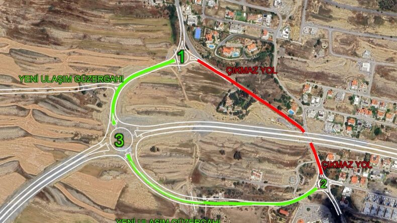 Karayolları Dairesi’den Lefkoşa Kuzey Çevre yolu duyurusu