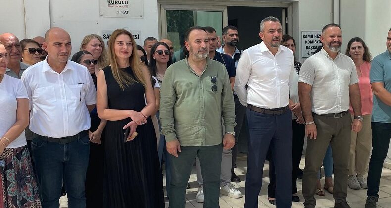 KTAMS, KAMUSEN ve Kamu-İş Resmi Kabz Memurluğu ve Mukayyitlik Dairesi önünde eylem yaptı