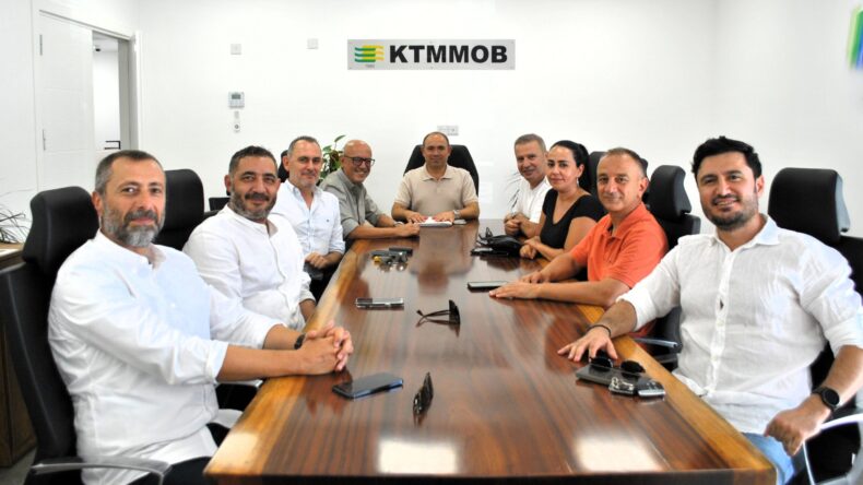 KTMMOB Başkanı Aysal, ESPA heyetini kabul etti