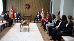 Meclis Başkanı Öztürkler, TÜRKPA heyetini kabul etti