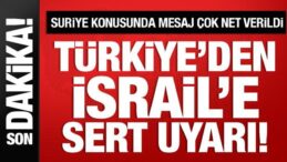 MSB’den İsrail’e uyarı: Saldırılara derhal son vermeli!