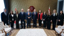 Öztürkler, Türkiye’den gelen siyasi parti temsilcilerini kabul etti
