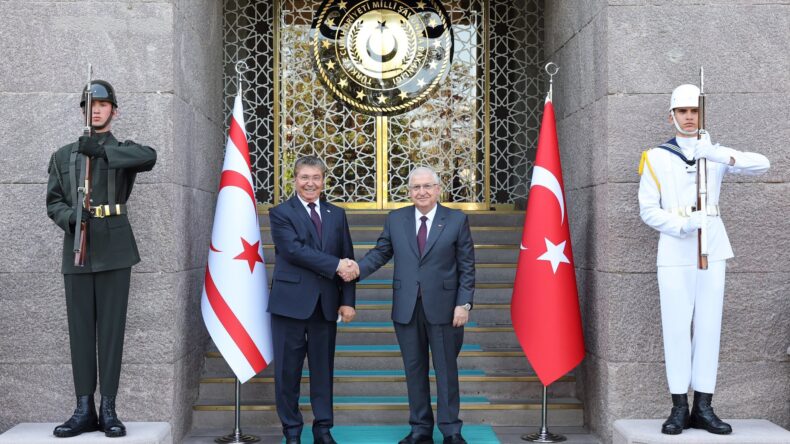 TC Milli Savunma Bakanı Güler ile Başbakan Üstel bir araya geldi