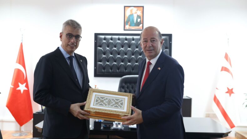 TC Sağlık Bakanı Memişoğlu’ndan Dinçyürek’e nezaket ziyareti
