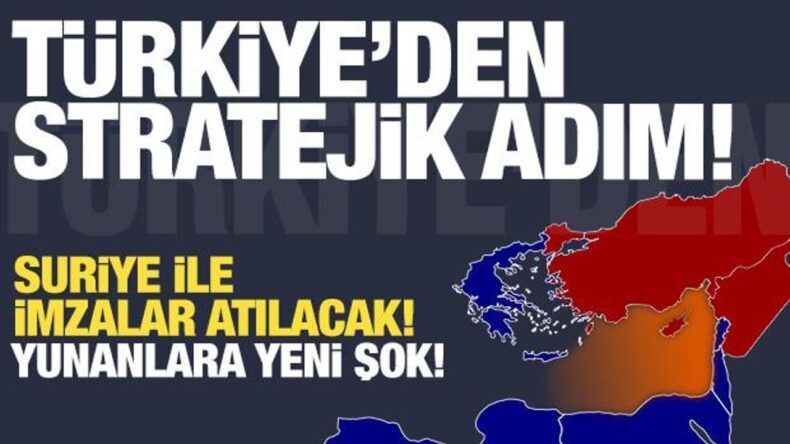 Türkiye’den Doğu Akdeniz’de stratejij adım! Anlaşma imzalanıyor…Yunanistan çıldıracak
