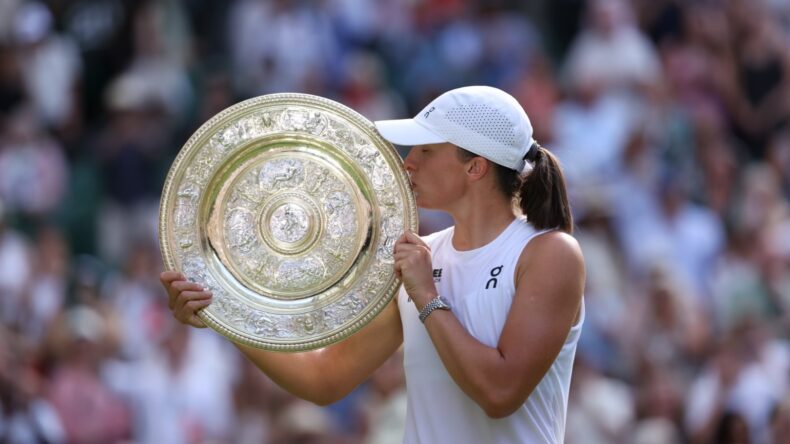Wimbledon’da Swiatek şampiyon