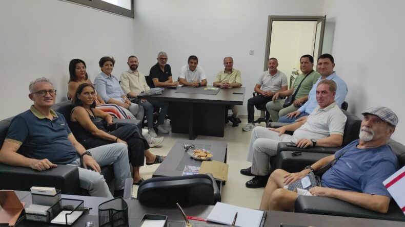 CTP Spor Komitesi, Üniversite Sporları Federasyonu’nu ziyaret etti