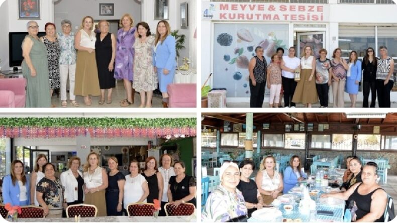 Cumhurbaşkanı Tatar’ın eşi Sibel Tatar, Güzelyurt ve Lefke’deki kadın örgütlerini ziyaret etti