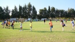 Mehmetçik Büyükkonuk Belediyesi Futbol Akademisi antrenmanlara başladı