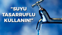 Tarım ve Doğal Kaynaklar Bakanlığı vatandaşlara suyu tasarruflu kullanma çağrısı yaptı