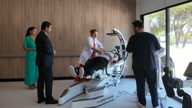 Yeniboğaziçi’nde Robotik Rehabilitasyon Merkezi açıldı… Savaşan: “KKTC’de bir ilk”