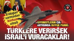 ABD’li siyonist CIA aparatı Rubin’de F-35 telaşı! ‘Türkiye’ye verirsek İsrail&#0