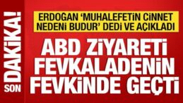 Cumhurbaşkanı Erdoğan’dan Kabine Toplantısı sonrası önemli açıklamalar