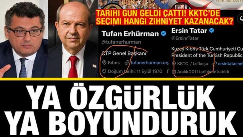 KKTC tarihinin en kritik seçimi bugün! Ya özgürlük ya boyunduruk