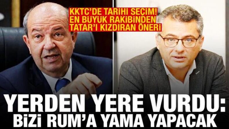 Tatar: CTP, Kıbrıs Türkü’nü Rum’a yama yapmaya çalışıyor