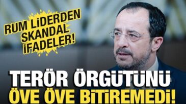 Skandal sözler! Hristodulidis’ten terör örgütü EOKA’ya övgü