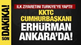 Son dakika… KKTC Cumhurbaşkanı Erhürman, Erdoğan ile bir araya geldi