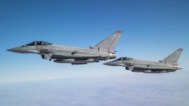 İngiliz uçakları İsrail’e göz oldu