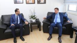 Bakan Arıklı, RADARSAN Genel Müdürü Doğan ile görüştü