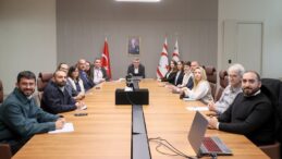 Cumhurbaşkanı Tufan Erhürman arkeologlarla bir araya geldi