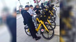 Girne’de elektrikli bisiklet projesine ilk günden yoğun ilgi