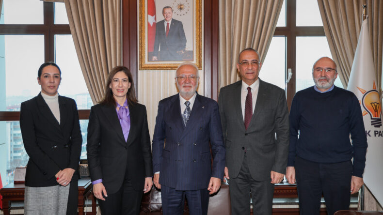 İncirli, AK Parti Genel Başkan Yardımcısı Elitaş ile görüştü