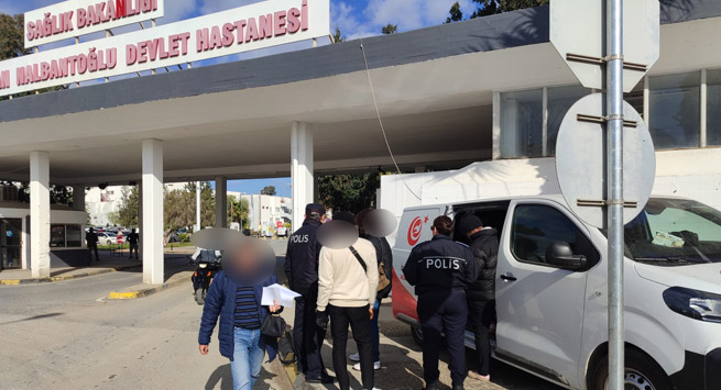 Lefkoşa’da ortak göç denetimi: Hastane bölgesinde 12 kaçak tespit edildi