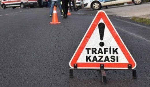 Boğazköy’de trafik kazası: Araç bahçe duvarına çarptı