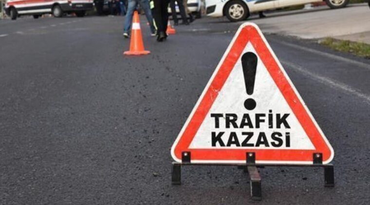 Boğazköy’de trafik kazası: Araç bahçe duvarına çarptı