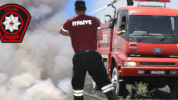 Girne’de park halindeki araçta, Gönyeli’de ise bir dairede yangın çıktı