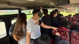 İnsan hayatını ve trafik güvenliğini tehlikeye atan otobüs sürücüsü rapor edildi