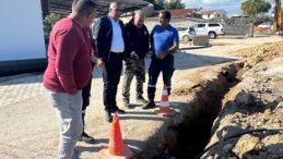 Korkuteli’nde su hattı yenileniyor