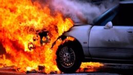 Paşaköy’de park halindeki araçta yangın…