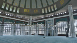 Yapımı tamamlanan Millet Camisi ramazana hazır